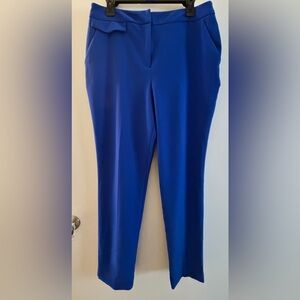 New York & Company Royal Blue Straight Leg Pants